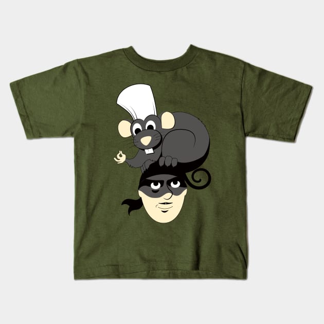 Ratatouille of Unusual Size Kids T-Shirt by Grundy